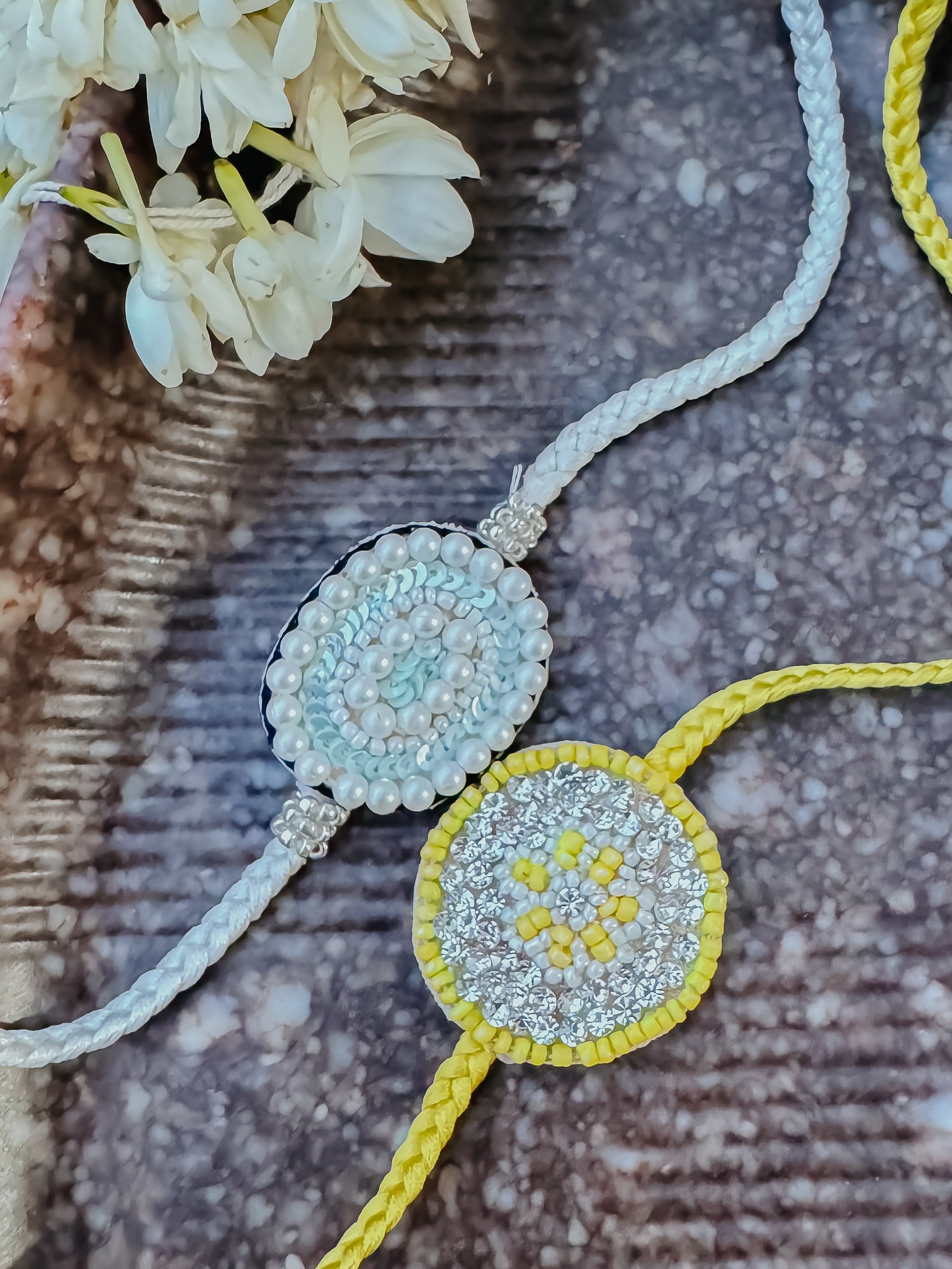 Pearl Chakra Rakhi