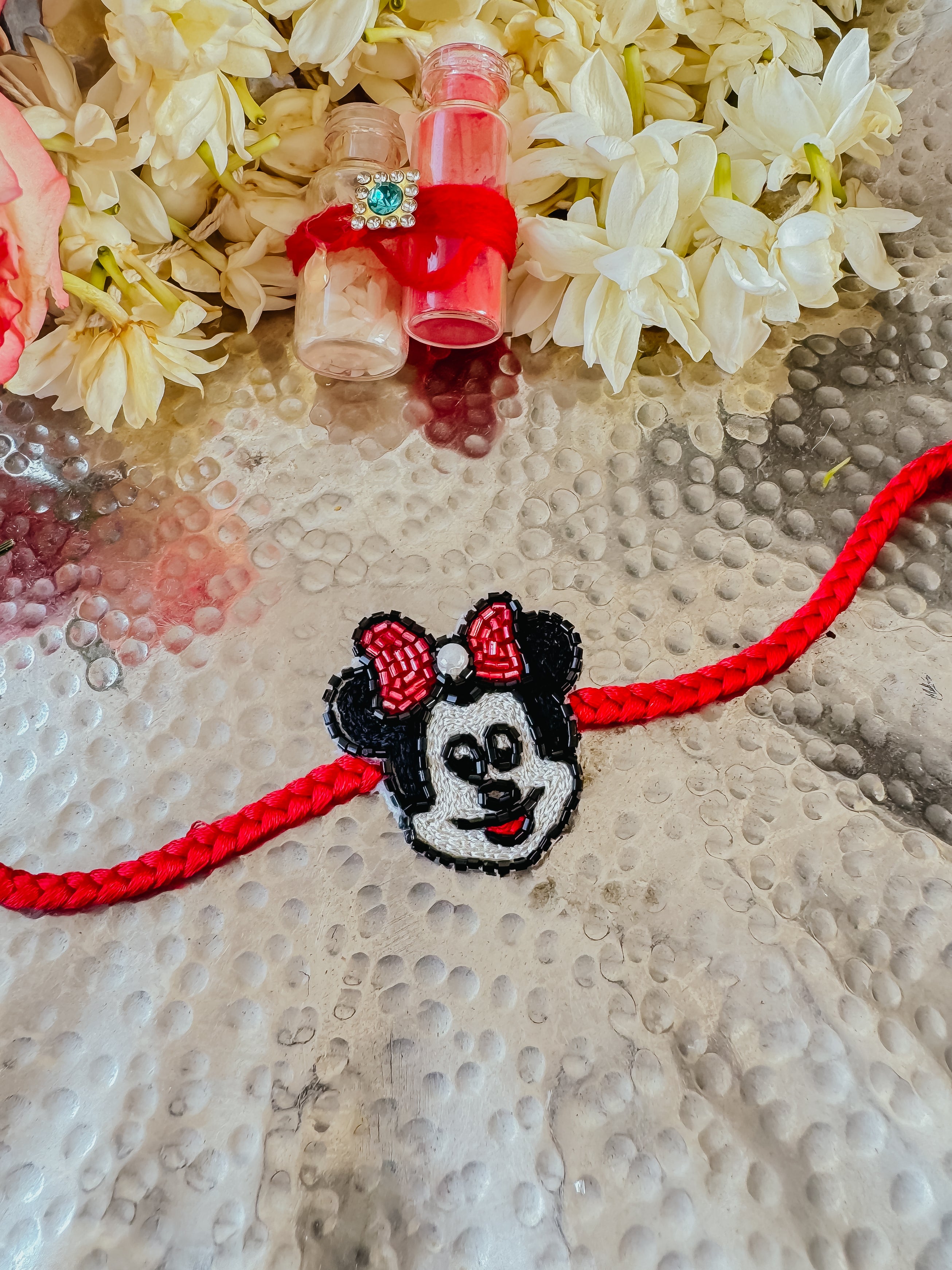 Minnie Mouse Handmade Rakhi