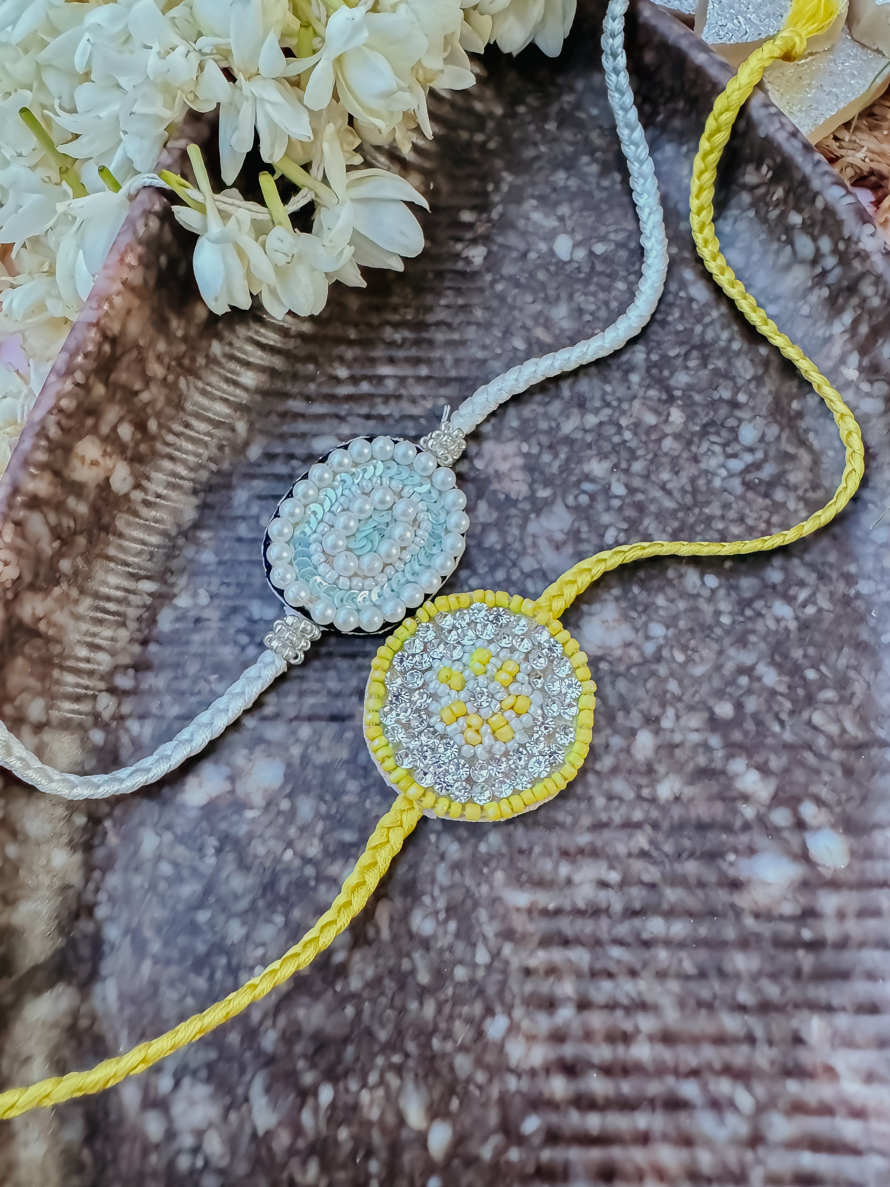 Pearl Chakra Rakhi