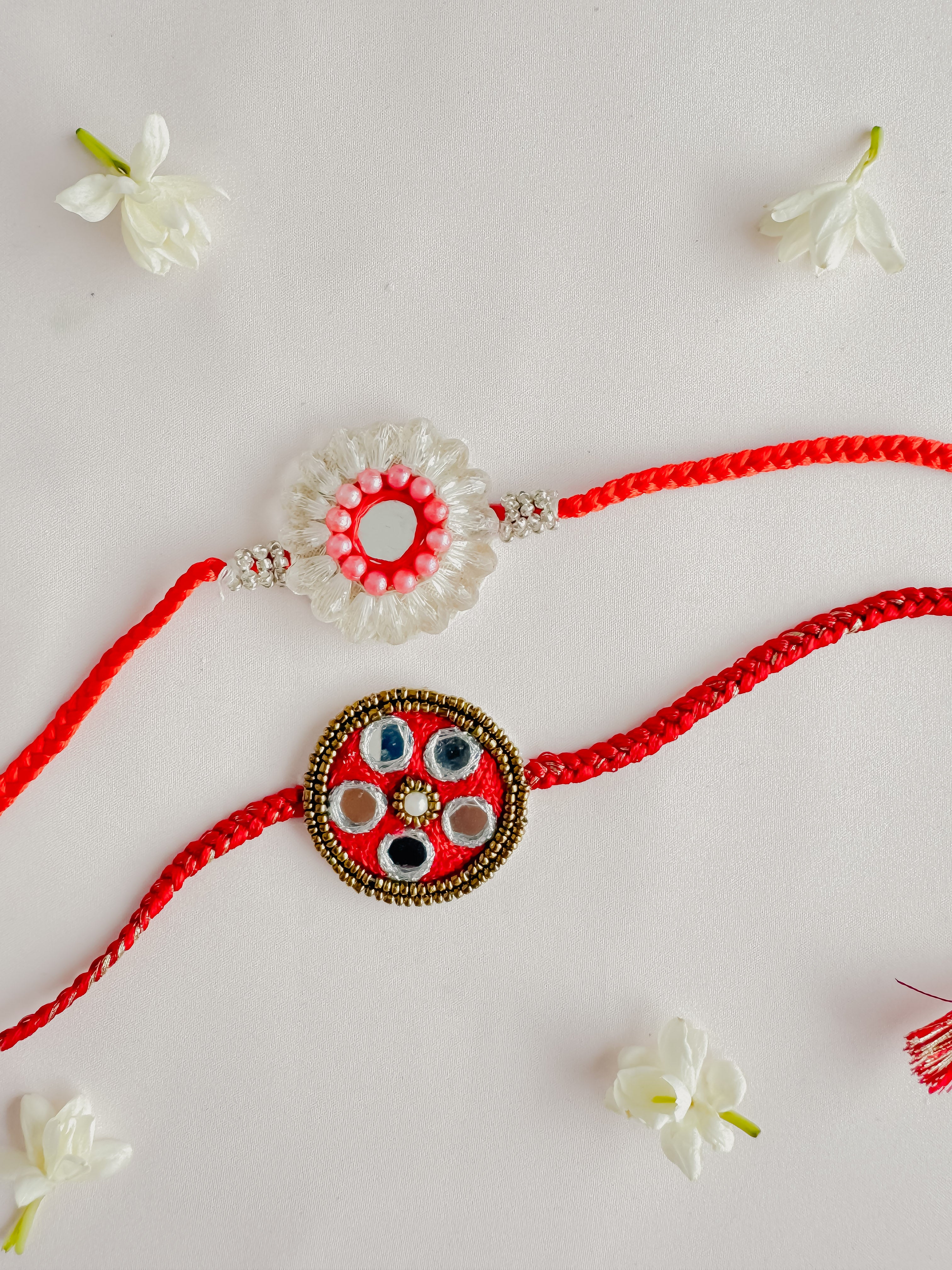 Set of 2 - Bhaiya Handmade Rakhi