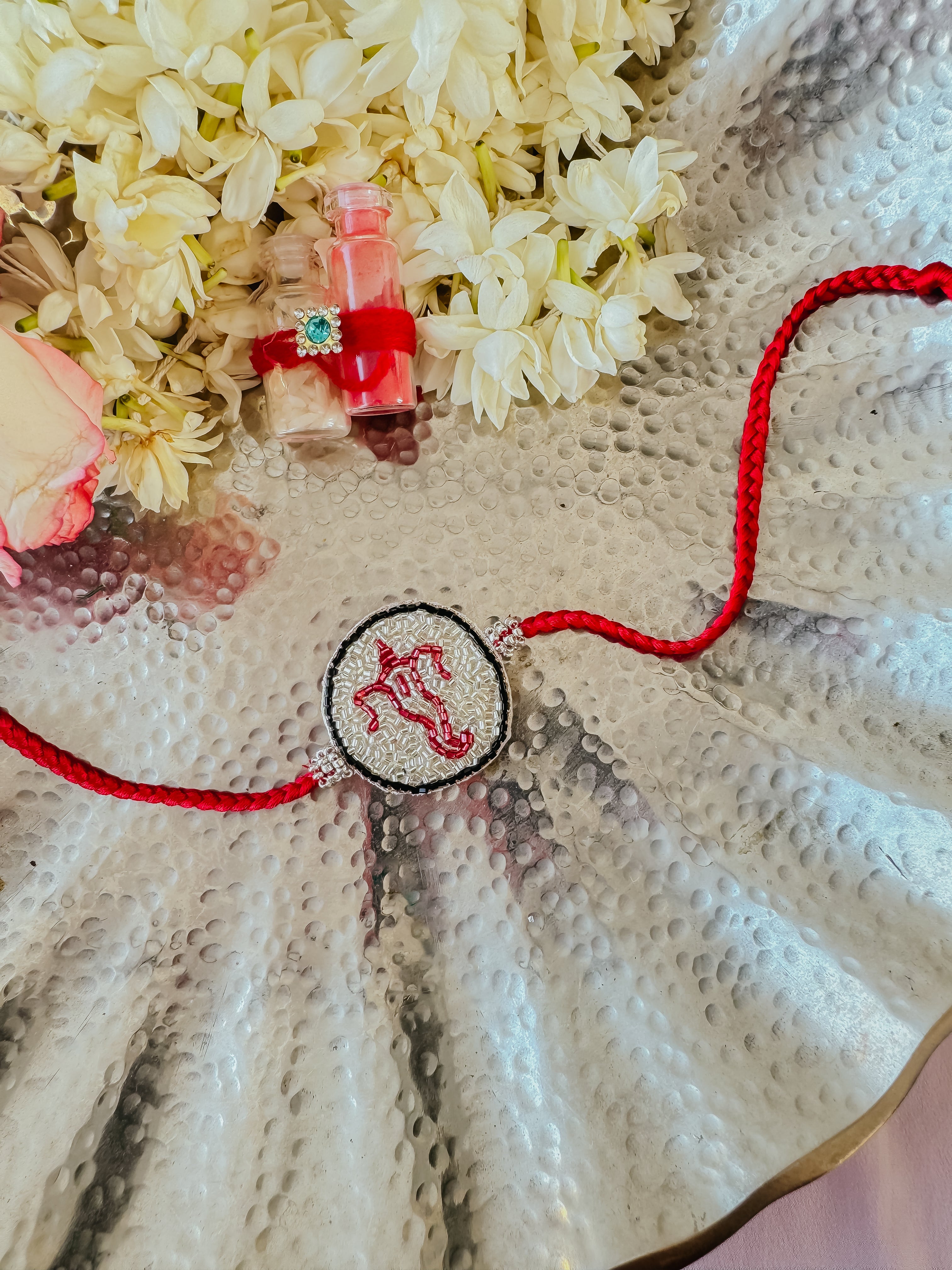 Ganesha Blessing Handmade Rakhi