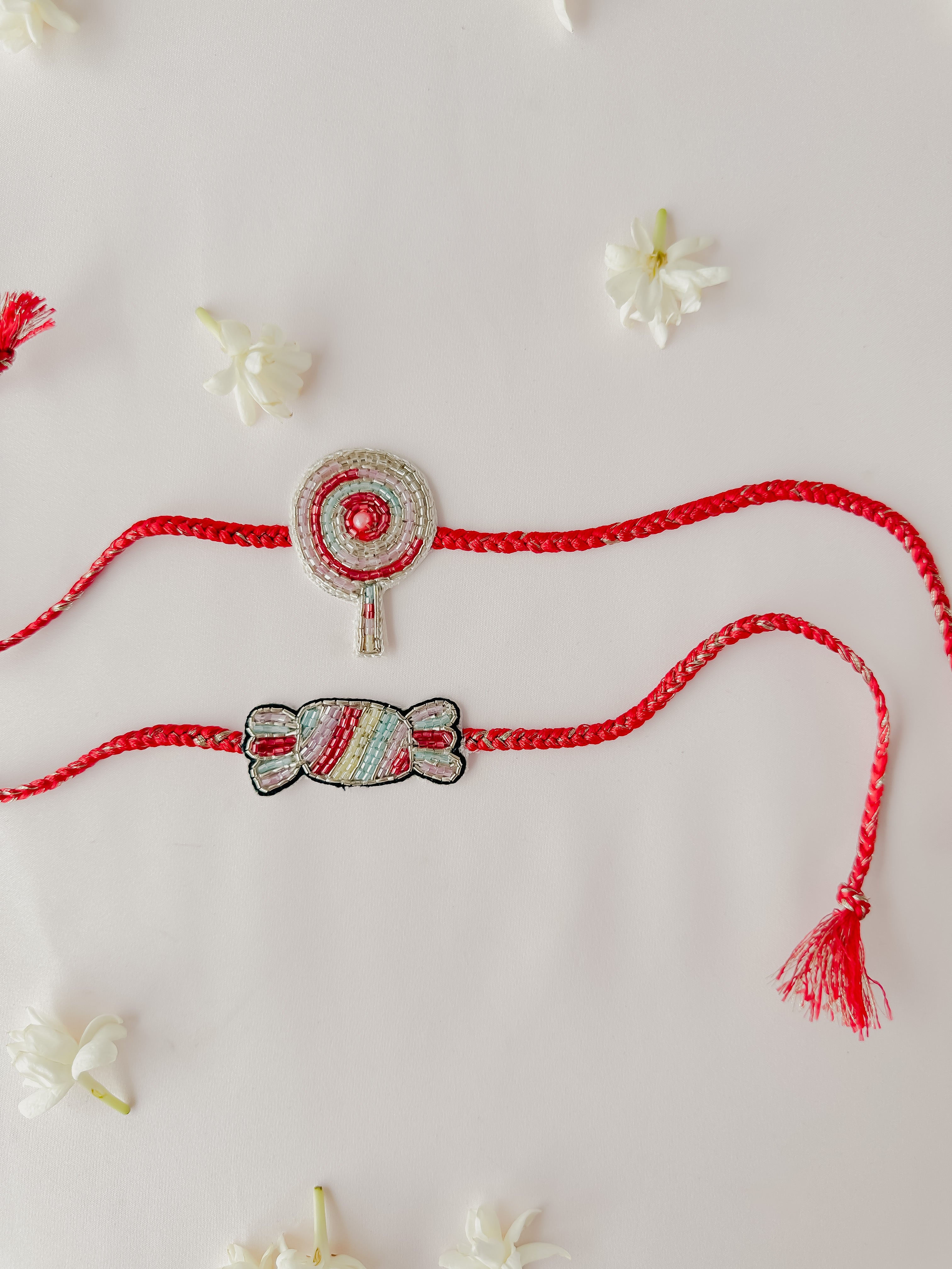 Set of 2- Candy & Toffee Handmade Rakhi