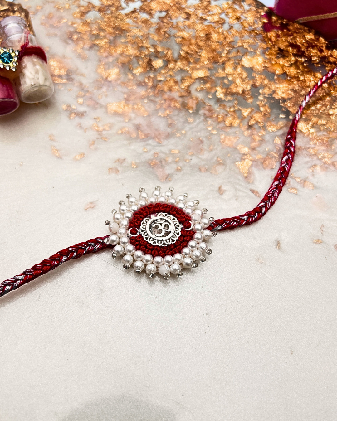 Creative Silver Rakhi