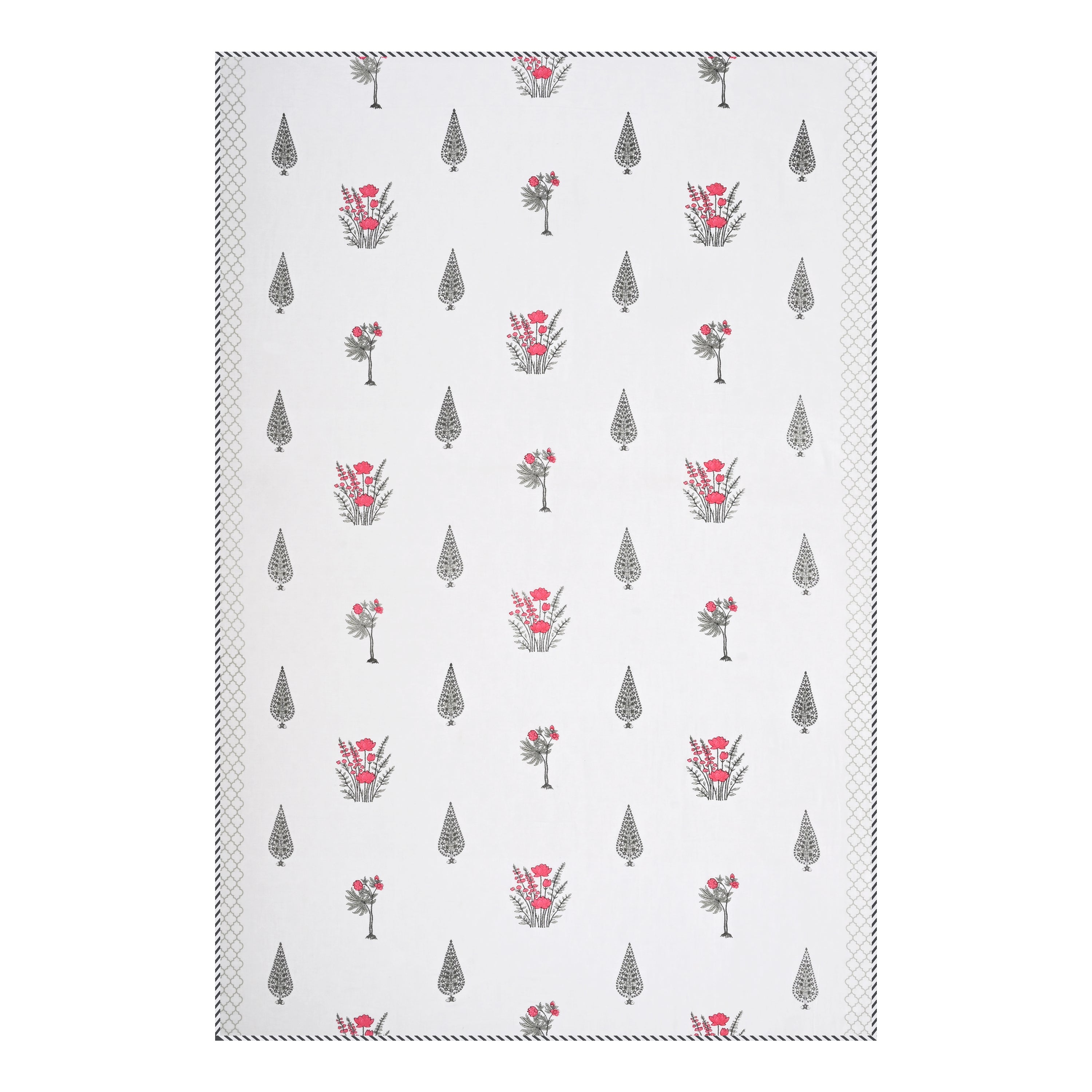 Botanical Calm Dohar Printable & Reversible - Lily