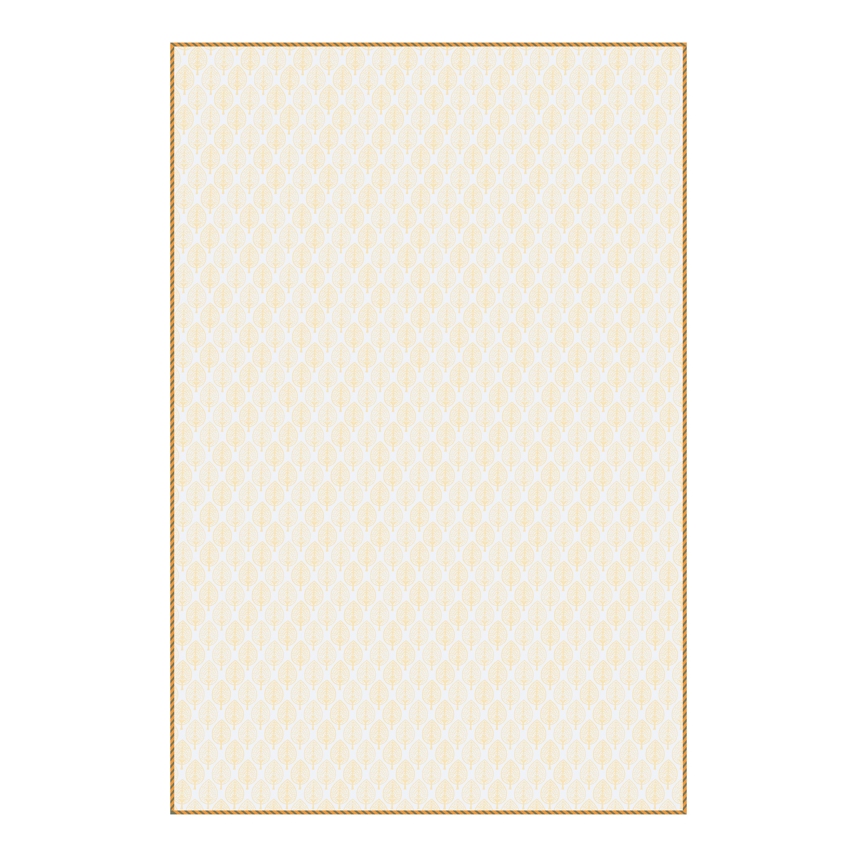 Palm & Petal Cotton Dohar Printable & Reversible