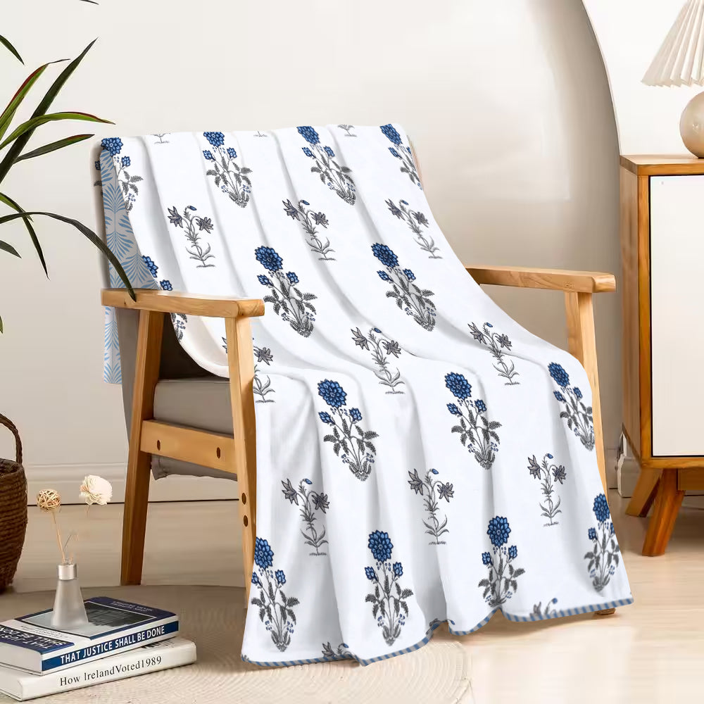 Twilight Botanica Cotton Dohar Printable & Reversible