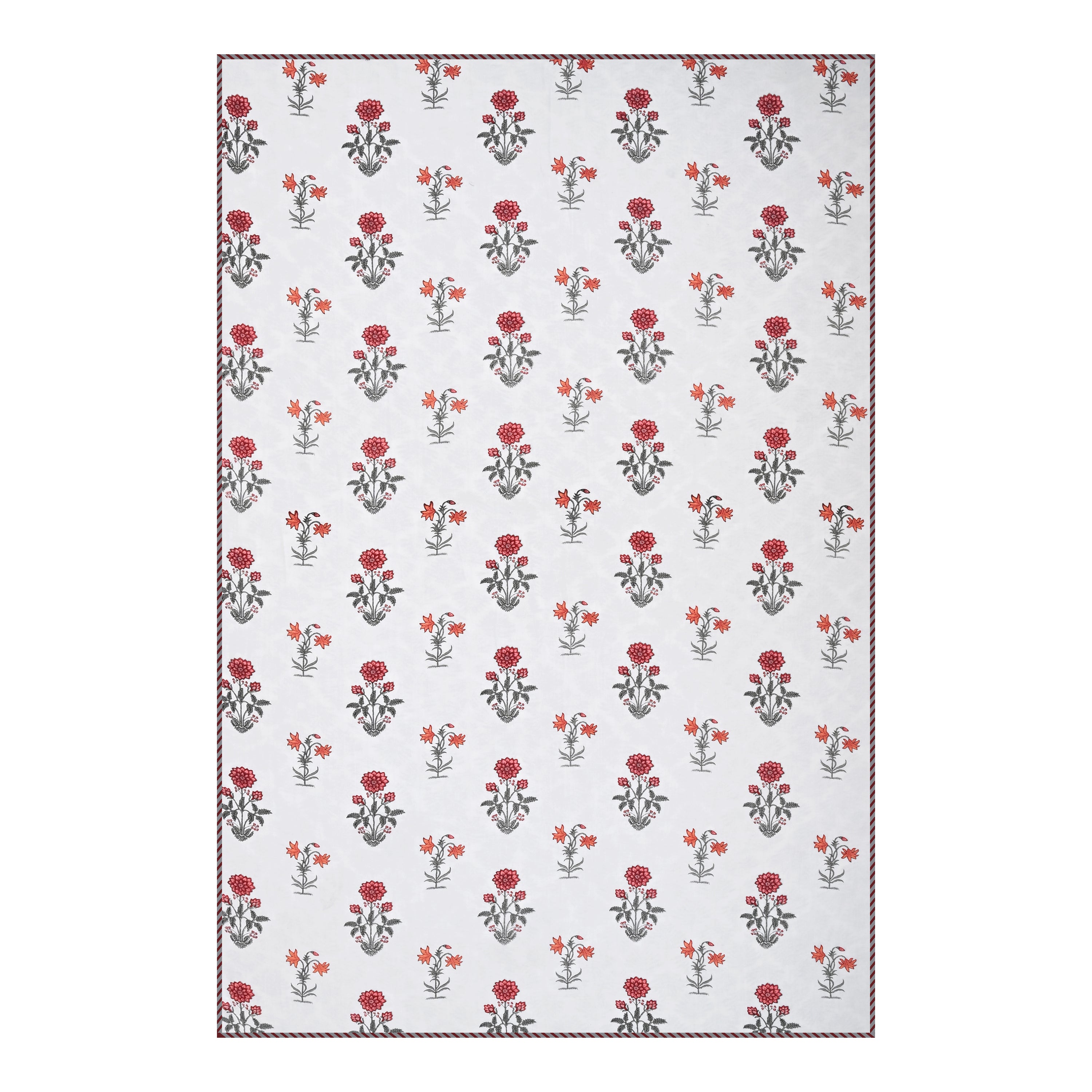 Scarlet Mist Cotton Dohar Printable & Reversible