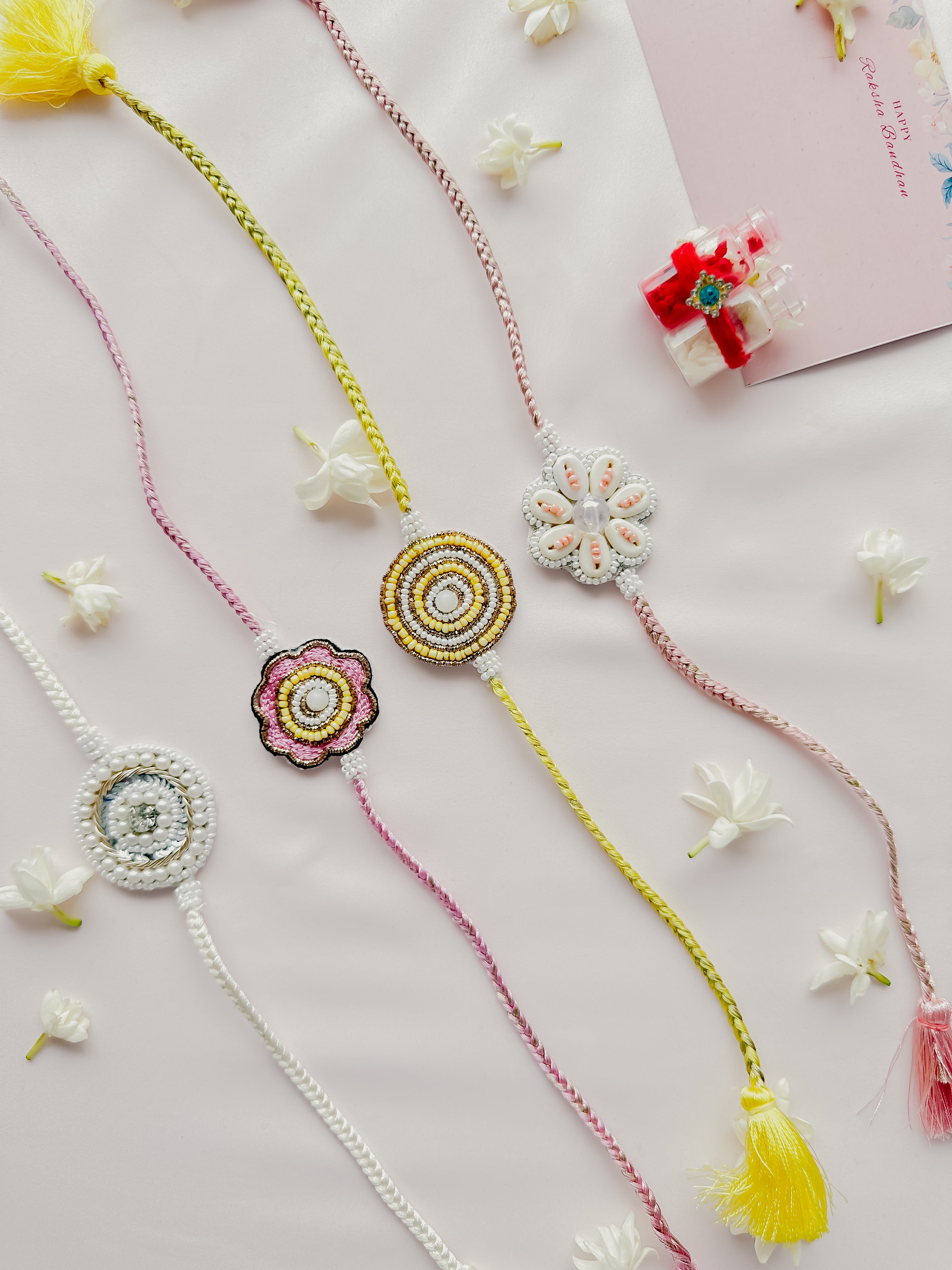 Set of 4- Brother Rakhi Set