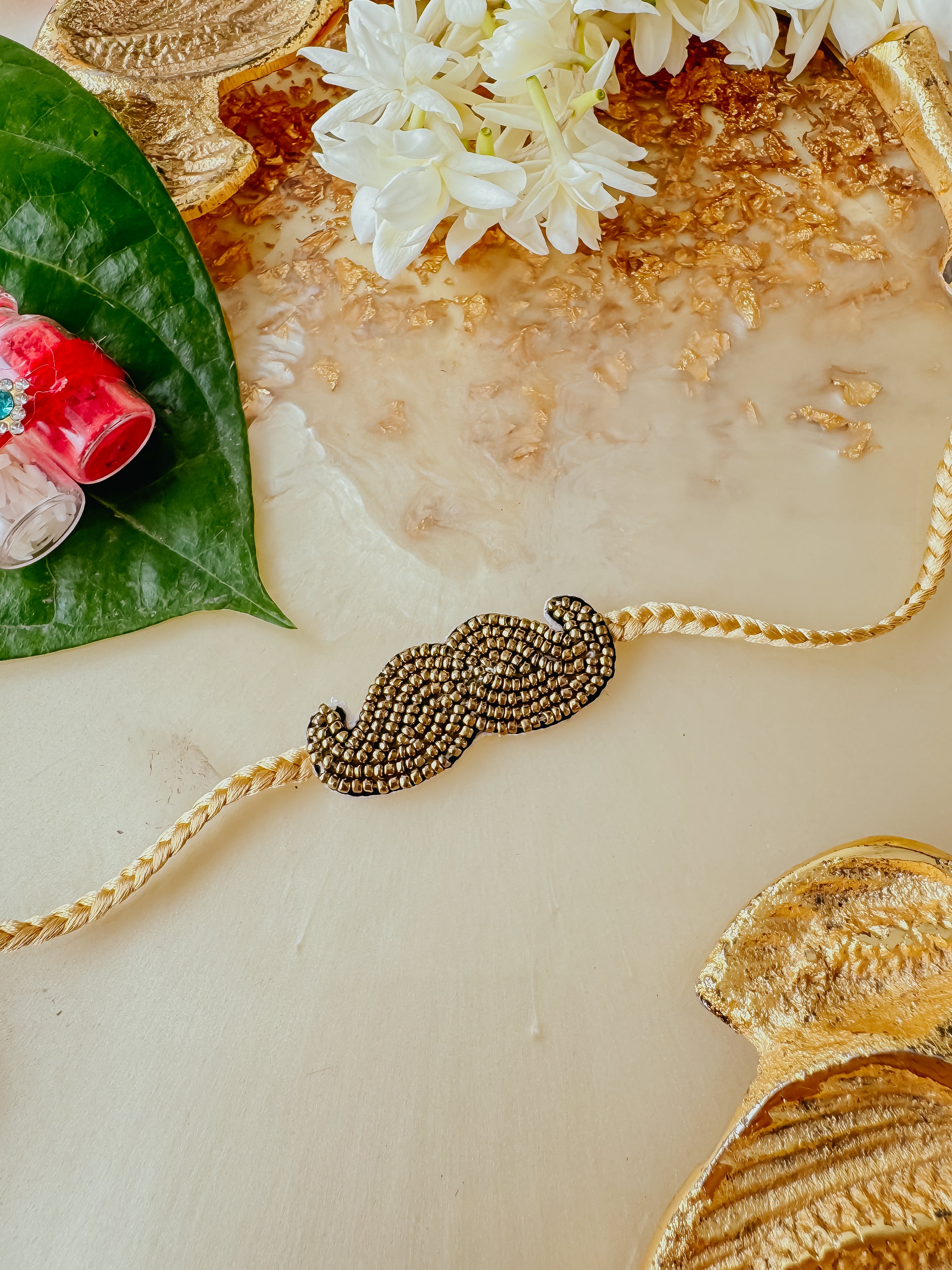 Gentleman's moustache Handmade Rakhi