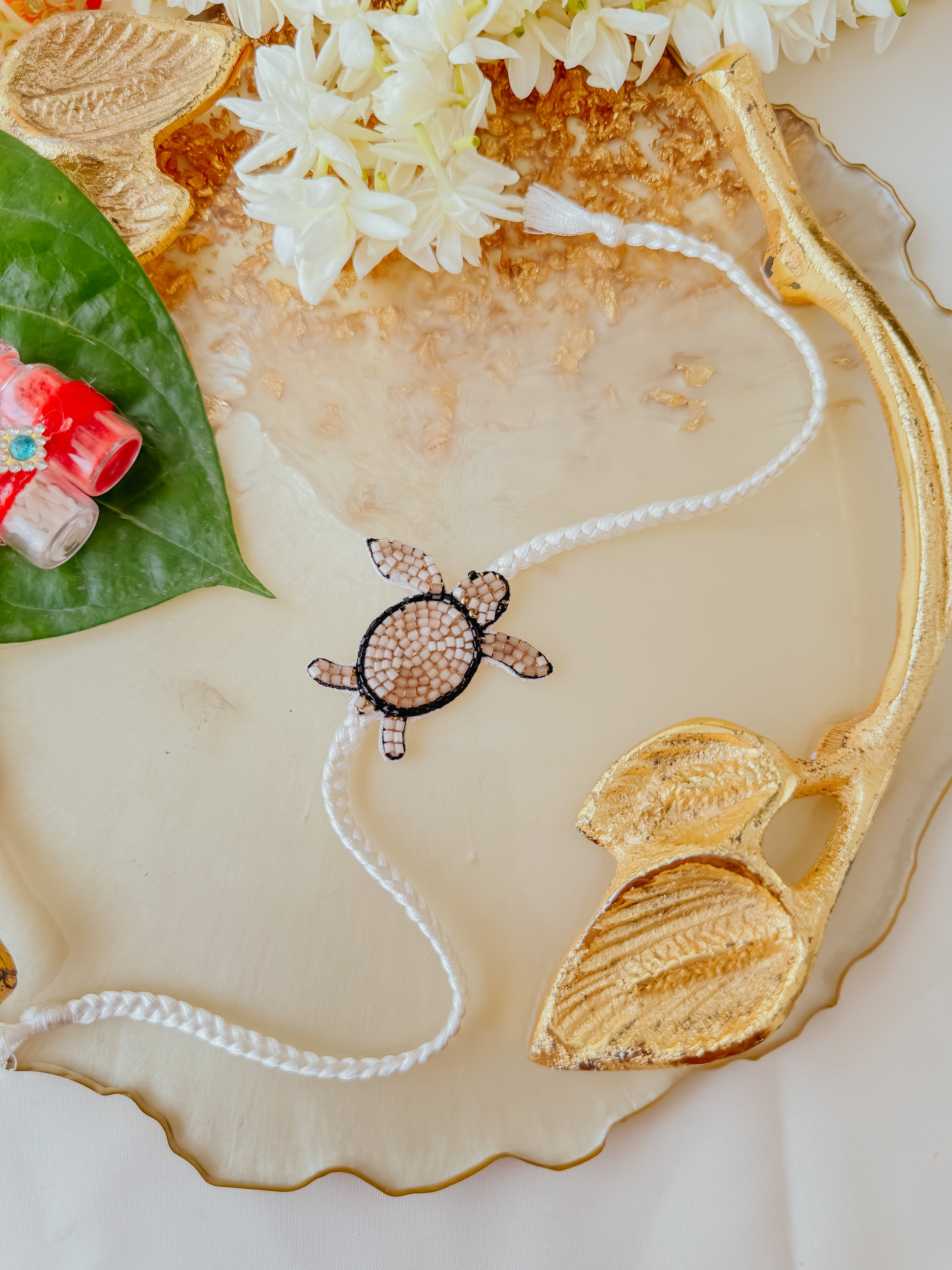 Slow and Steady Turtle Handmade Rakhi