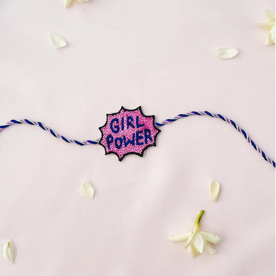 Girl Power Handmade Rakhi