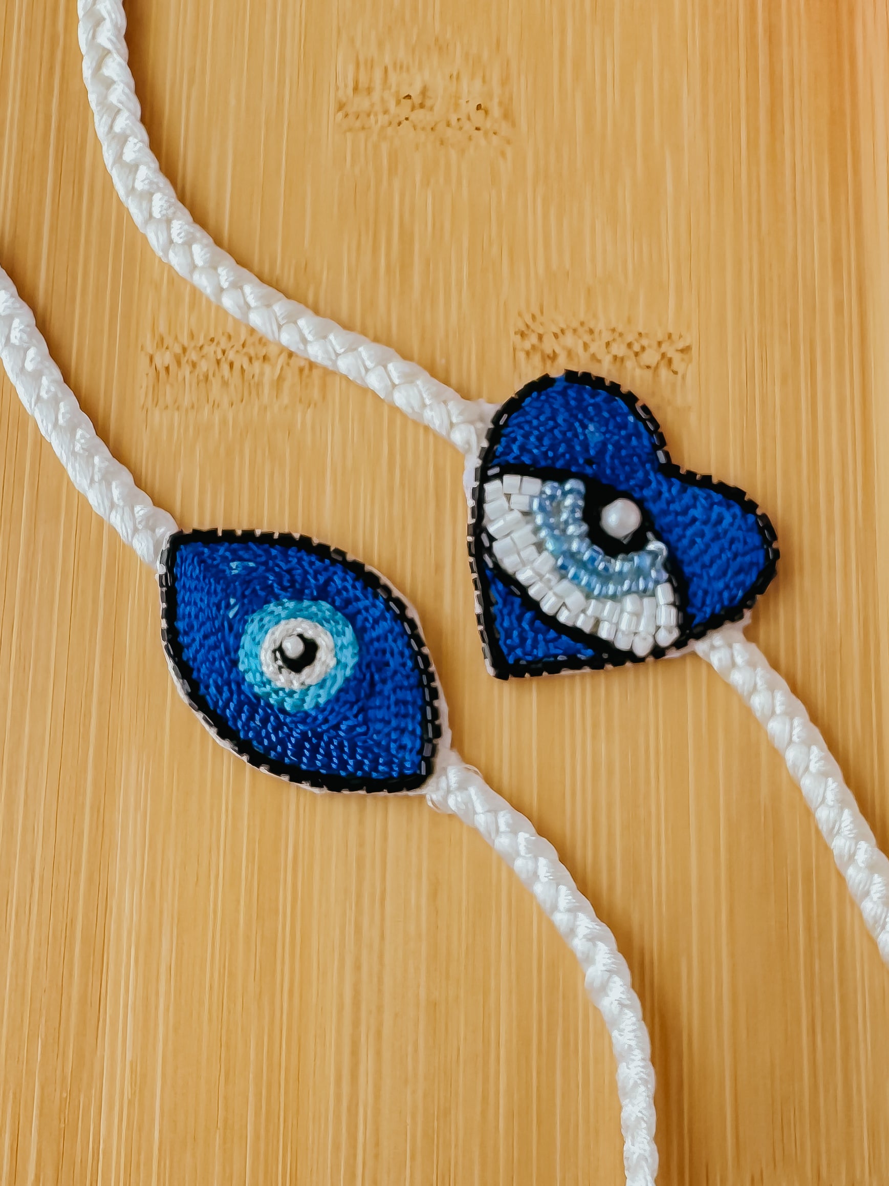 Set of 2- Evil Eye Duo Rakhis
