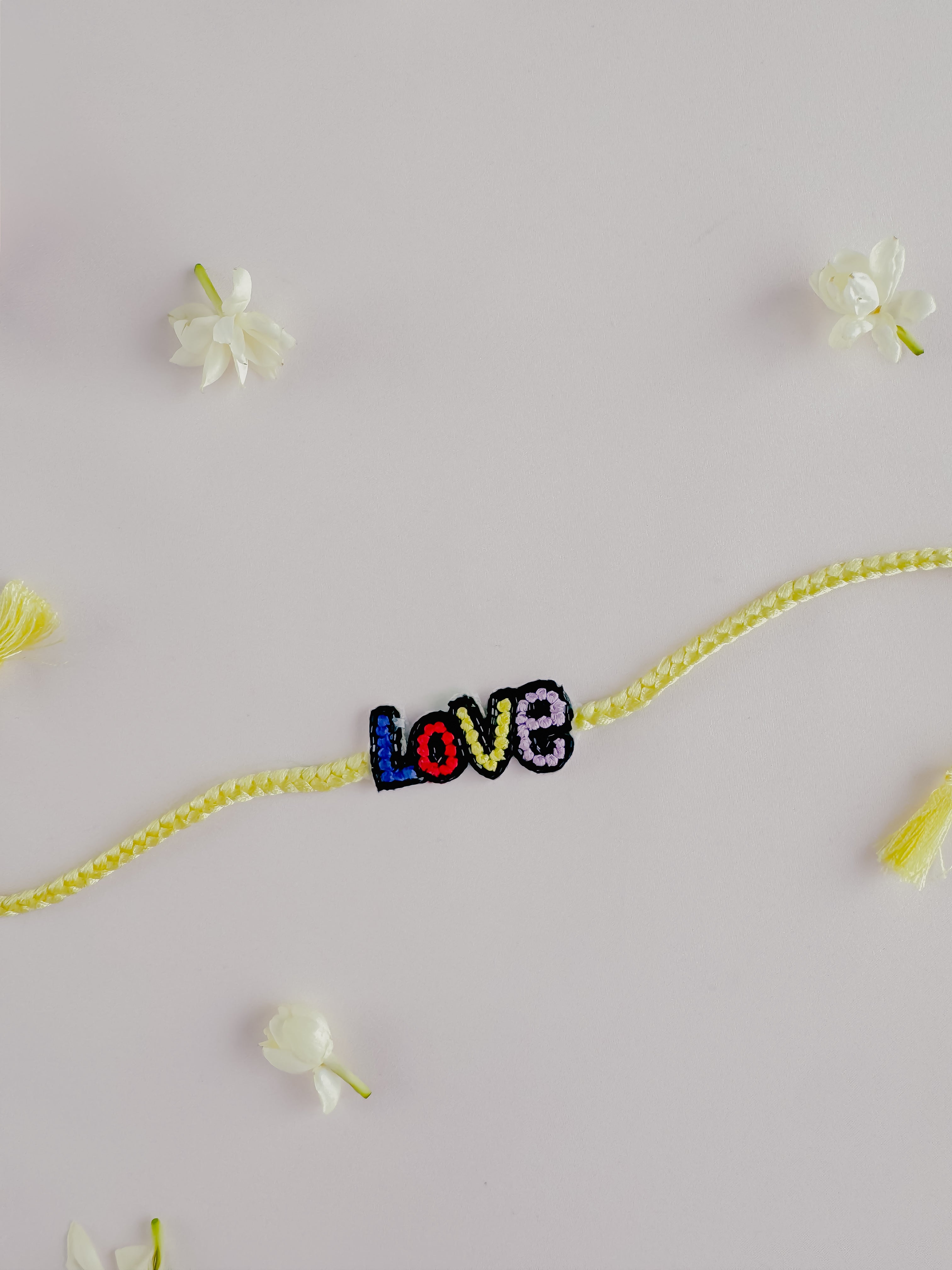 Love Charm Handmade Rakhi
