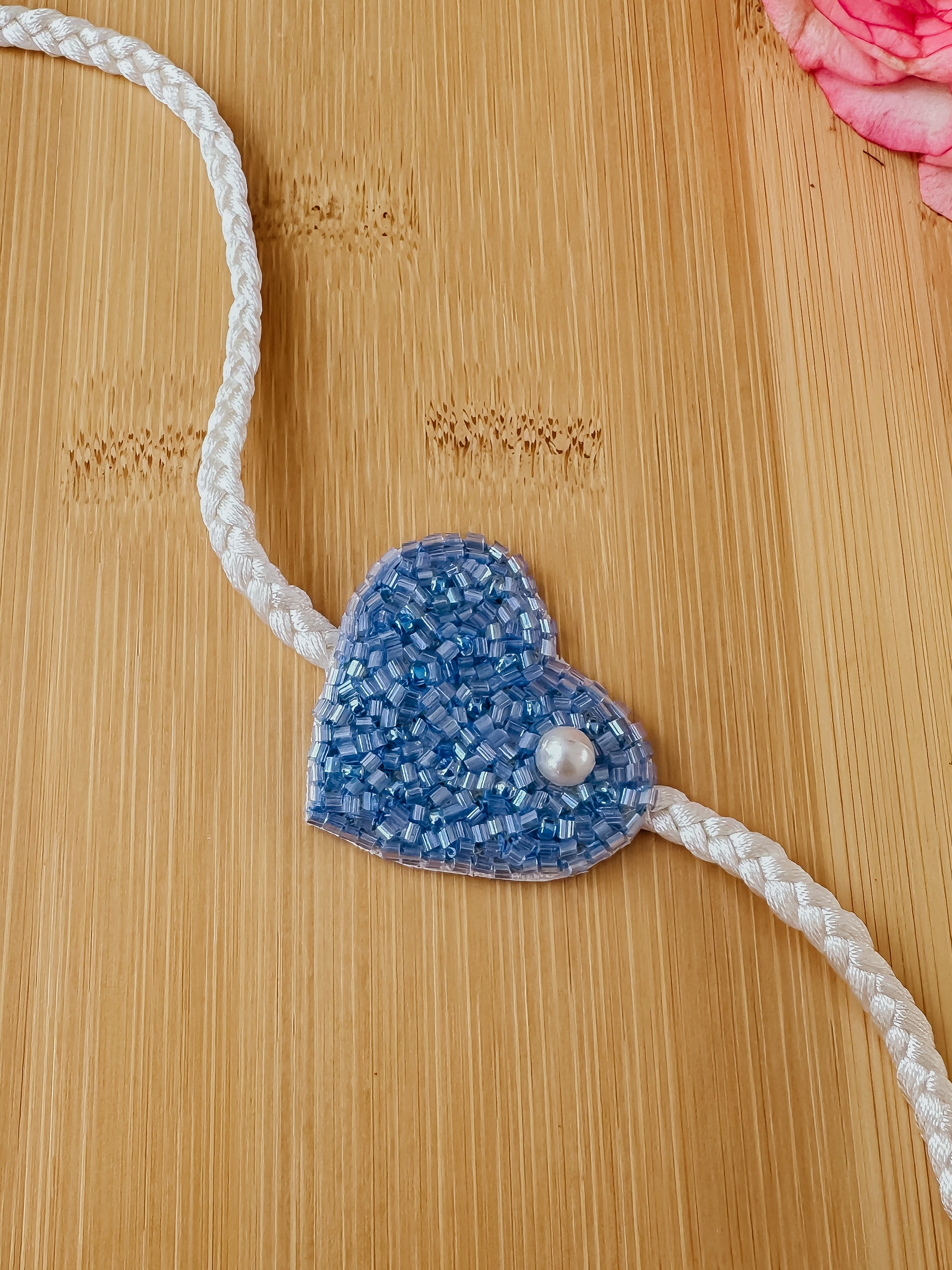 Blue Love Bond Handmade Rakhi