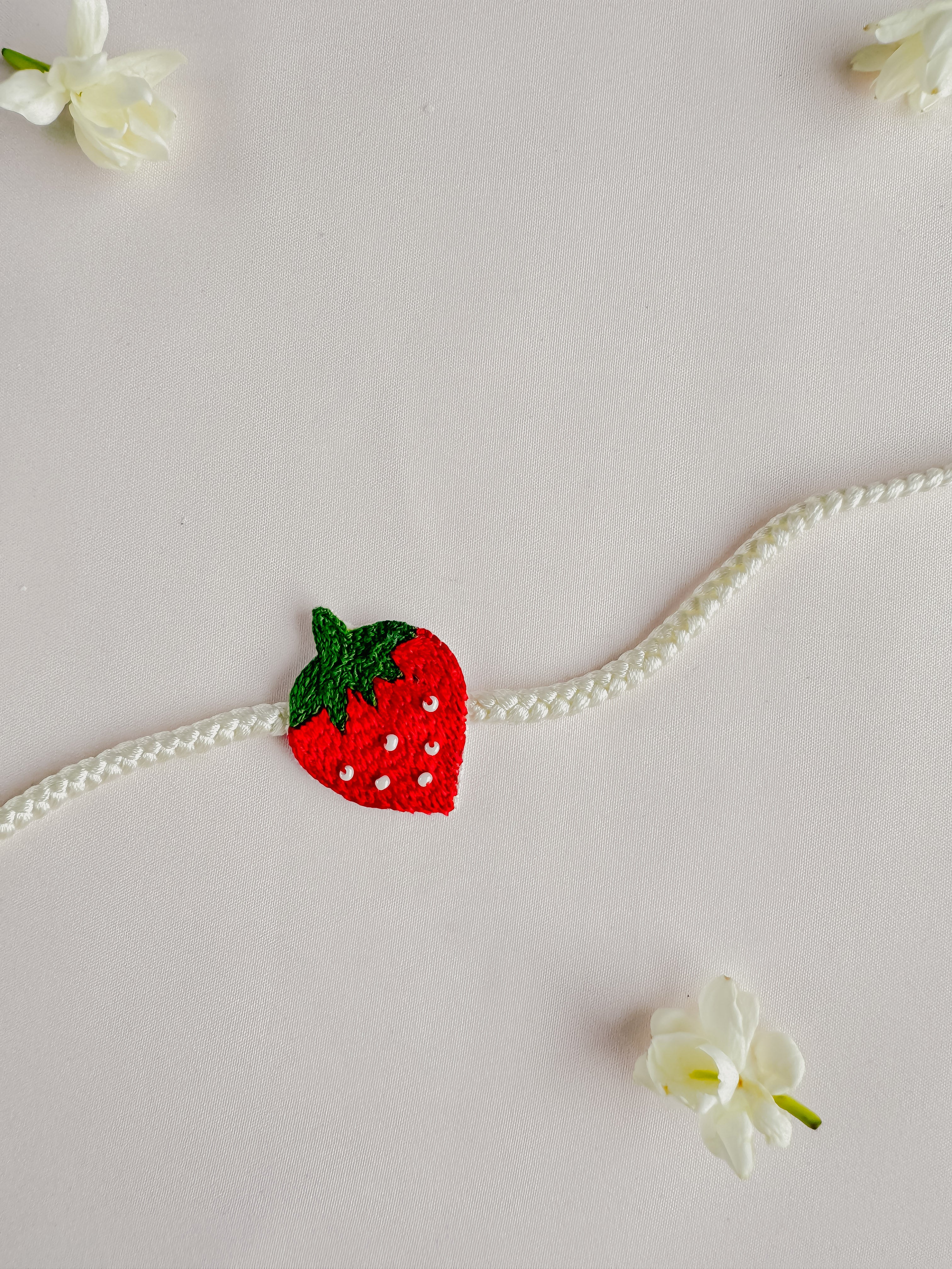 Strawberry Handmade Rakhi