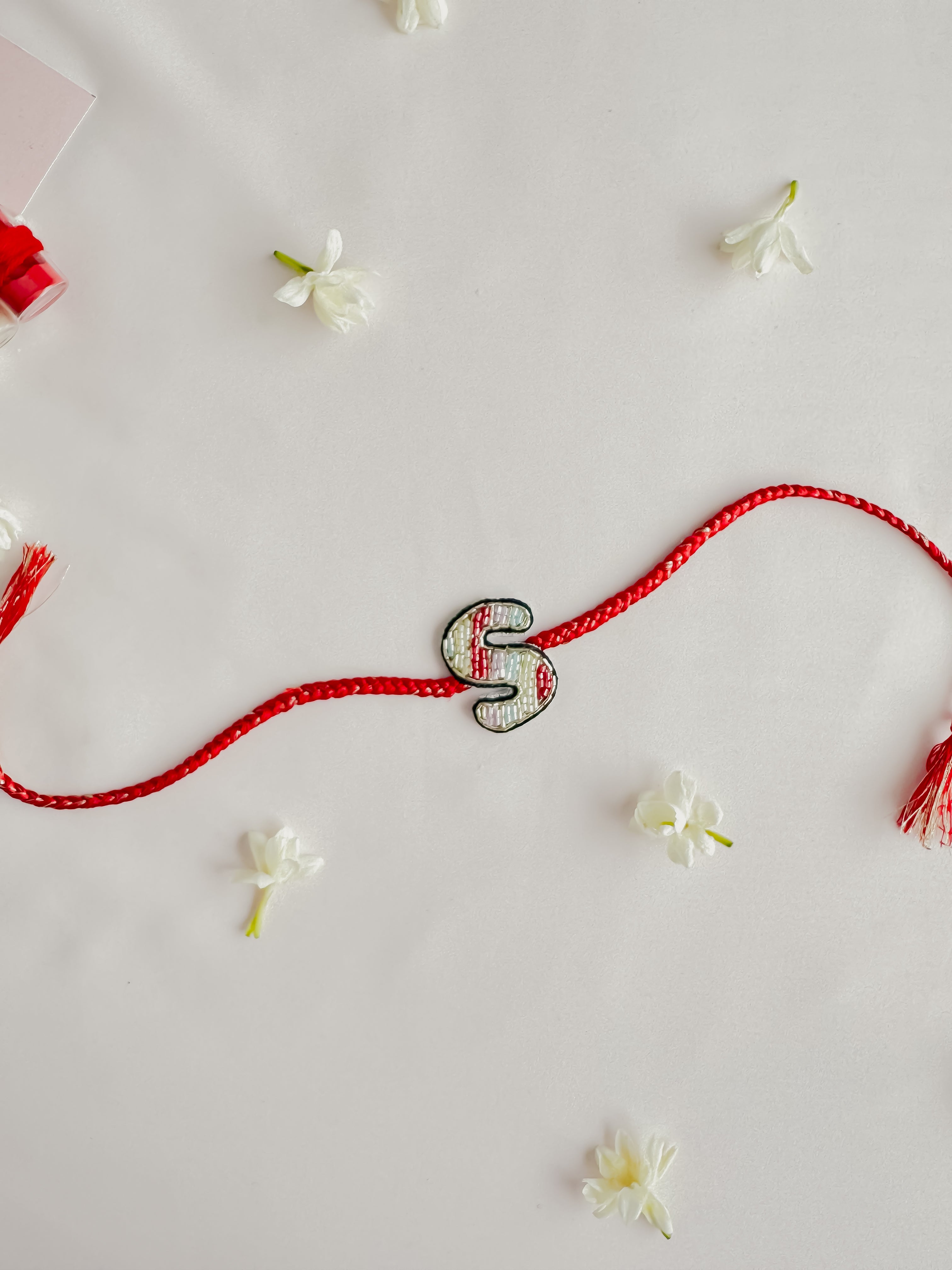Custom initial Handmade Rakhi