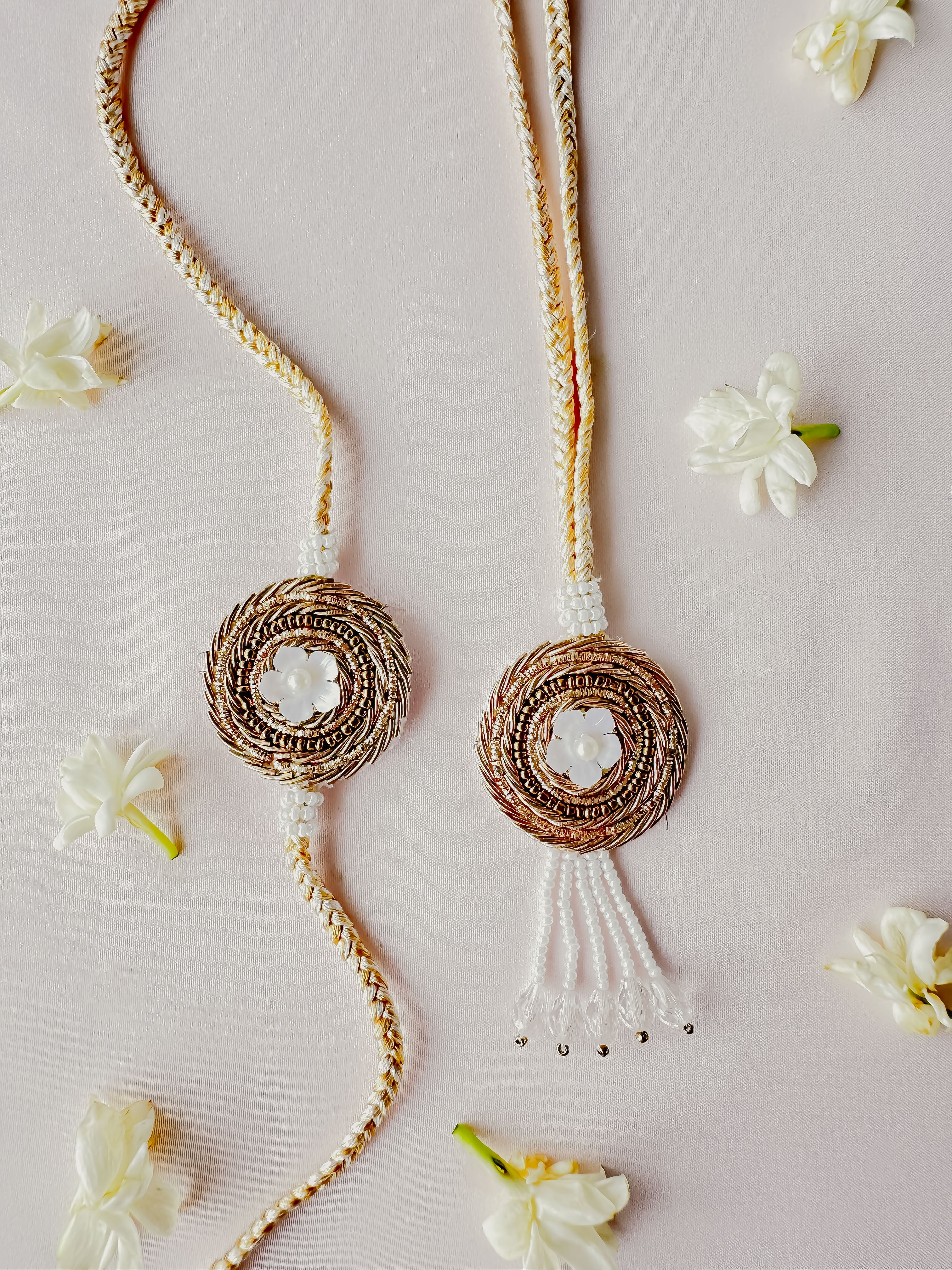 Floral Lumba Set Handmade Rakhi