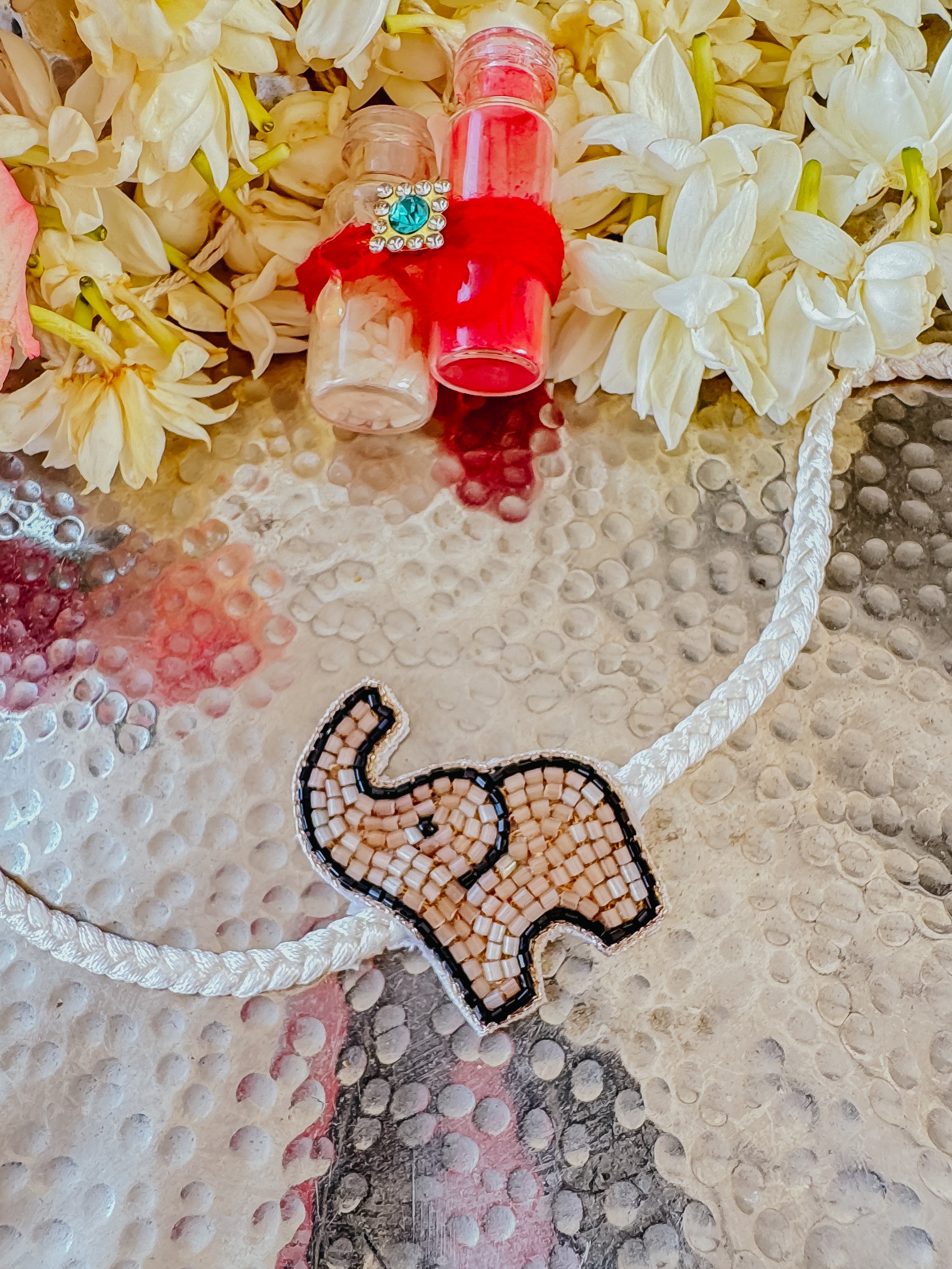 Elephant Charm Handmade Rakhi