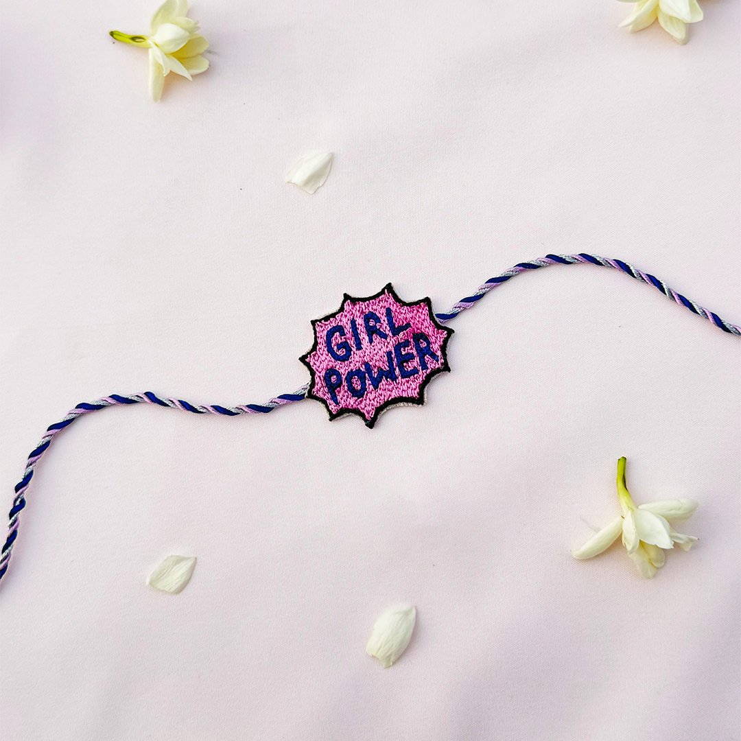 Girl Power Handmade Rakhi