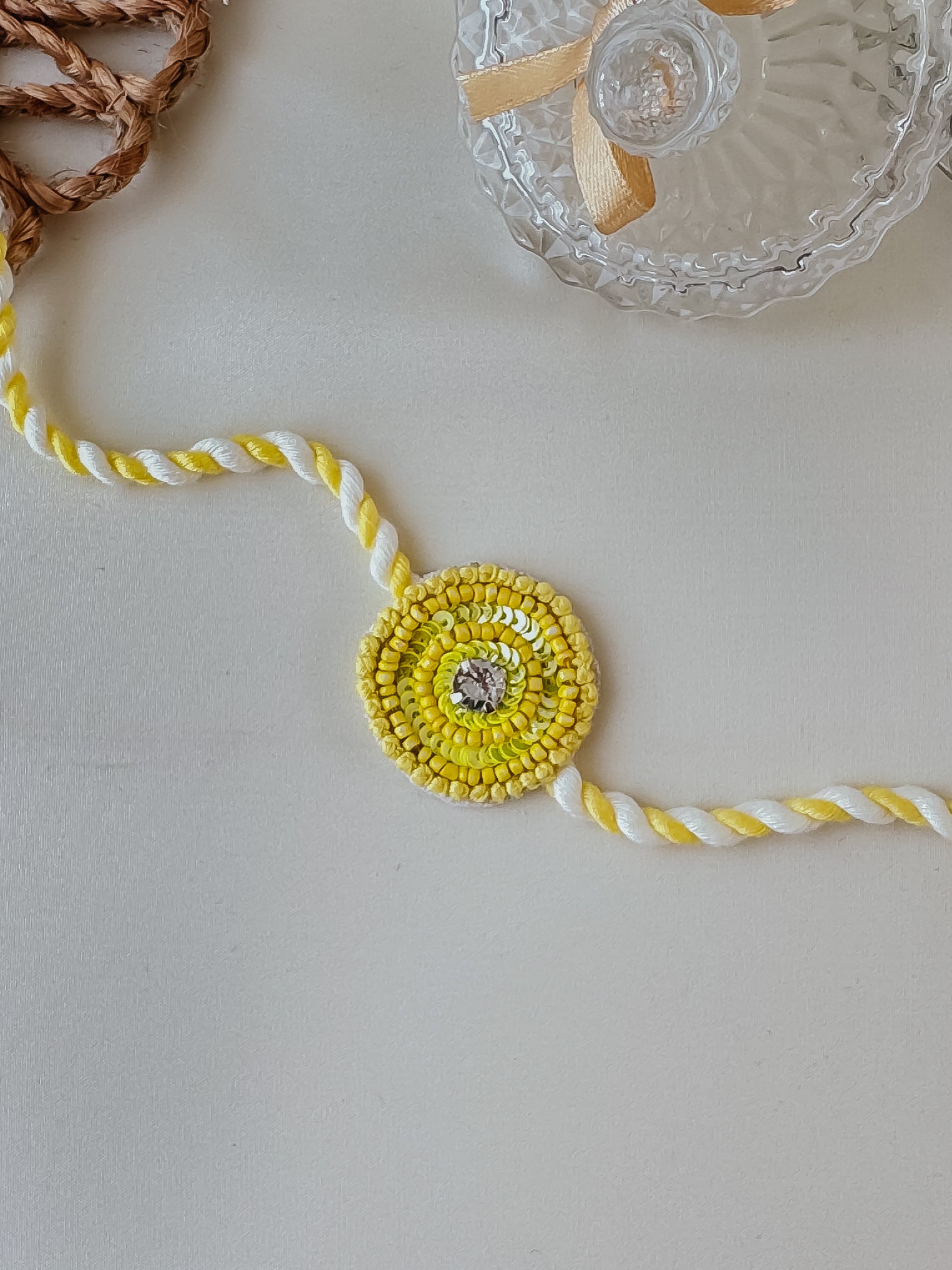 Sunshine Circle Handmade Rakhi