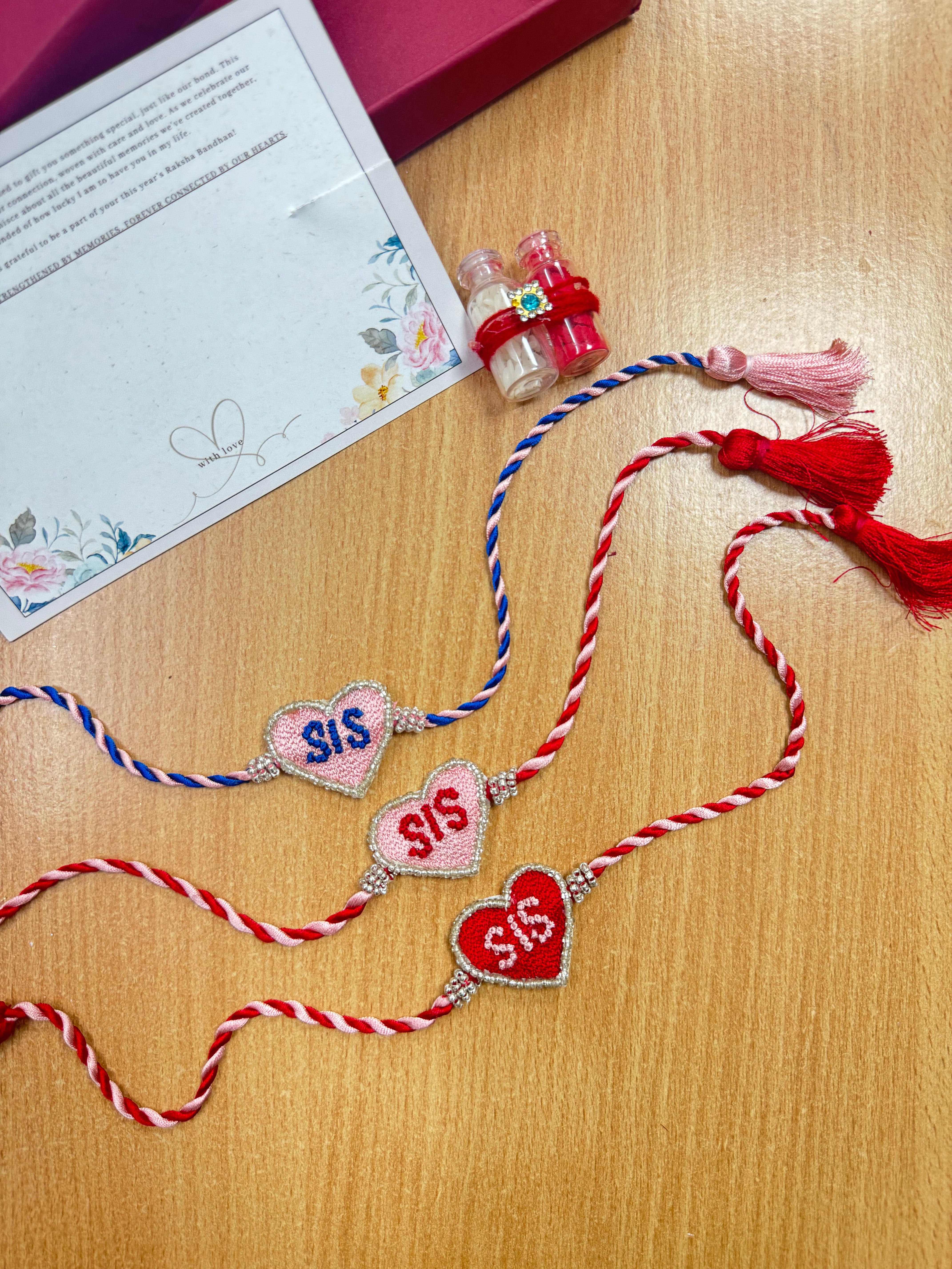Set of 3 - Sister Rakhis